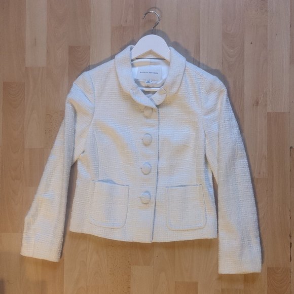 Woman's  White Blazer Banana Republic - Picture 4 of 4